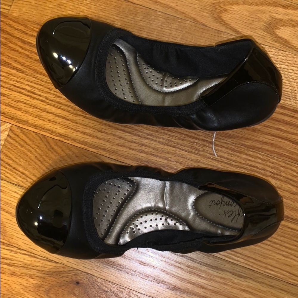 dexflex comfort flats, size 9
